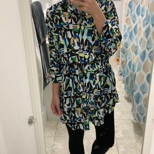 Monki buttondown tunic